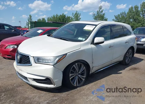 2017 Acura Mdx Technology Package из США, поврежденный, VIN 5J8YD4H53HL006434